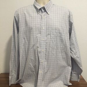 Tommy Hilfiger White Checkered XL Men's Shirt